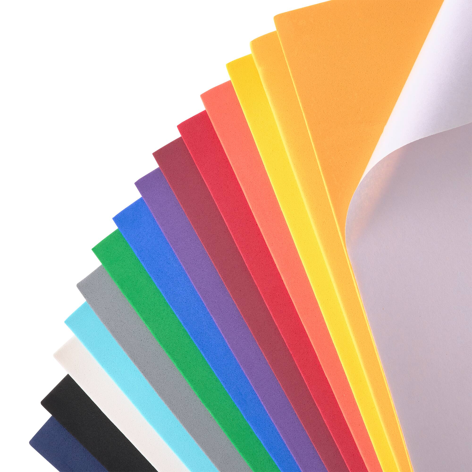 12 Packs: 30 ct. (360 total) 6" x 9" Primary Adhesive Foam Sheets Value Pack by Creatology™